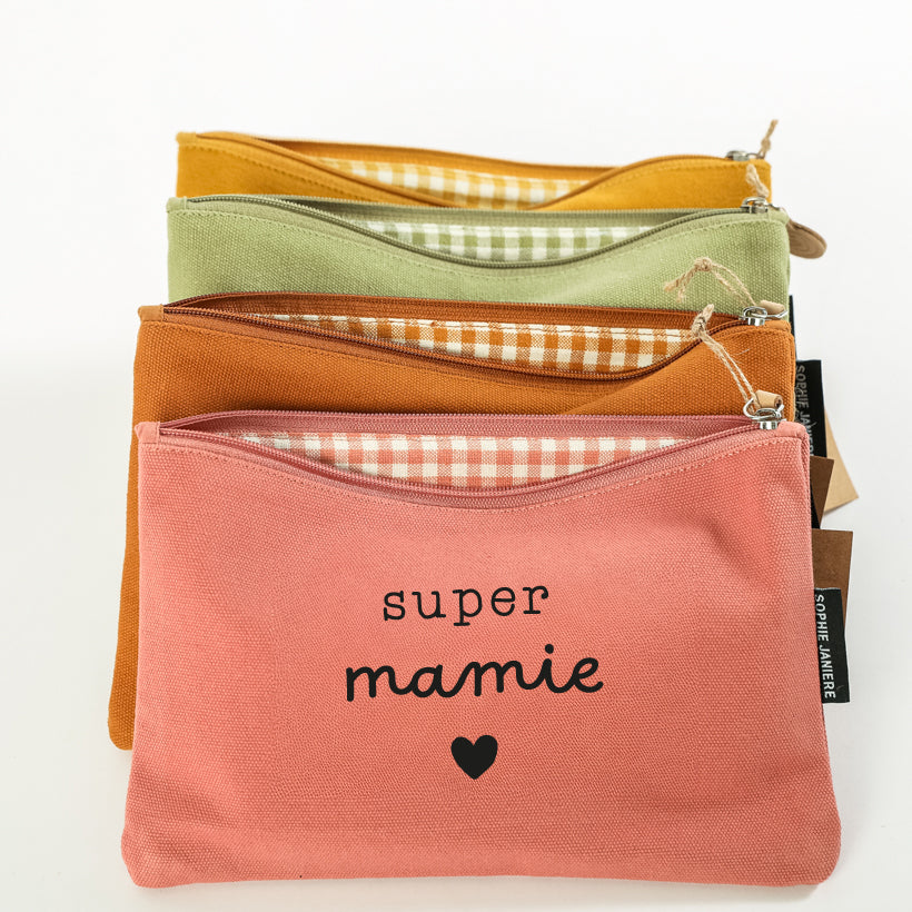 Super Grandma Flat Pouch