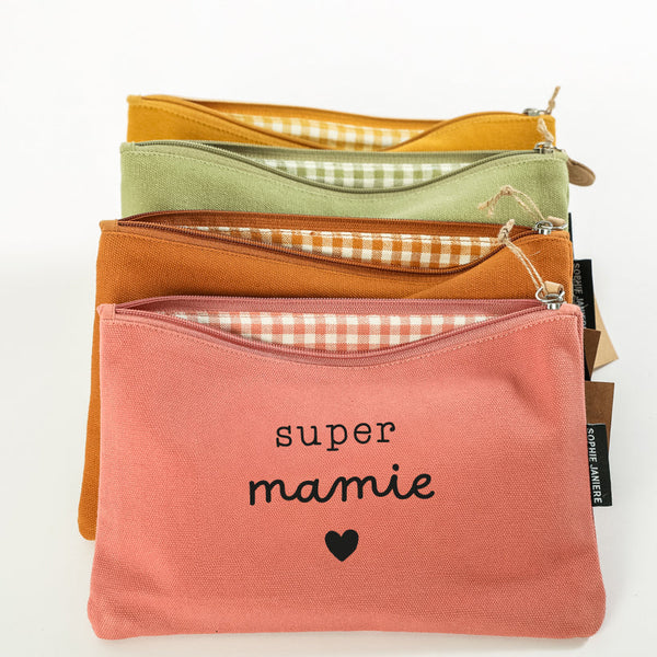 Super Grandma Flat Pouch