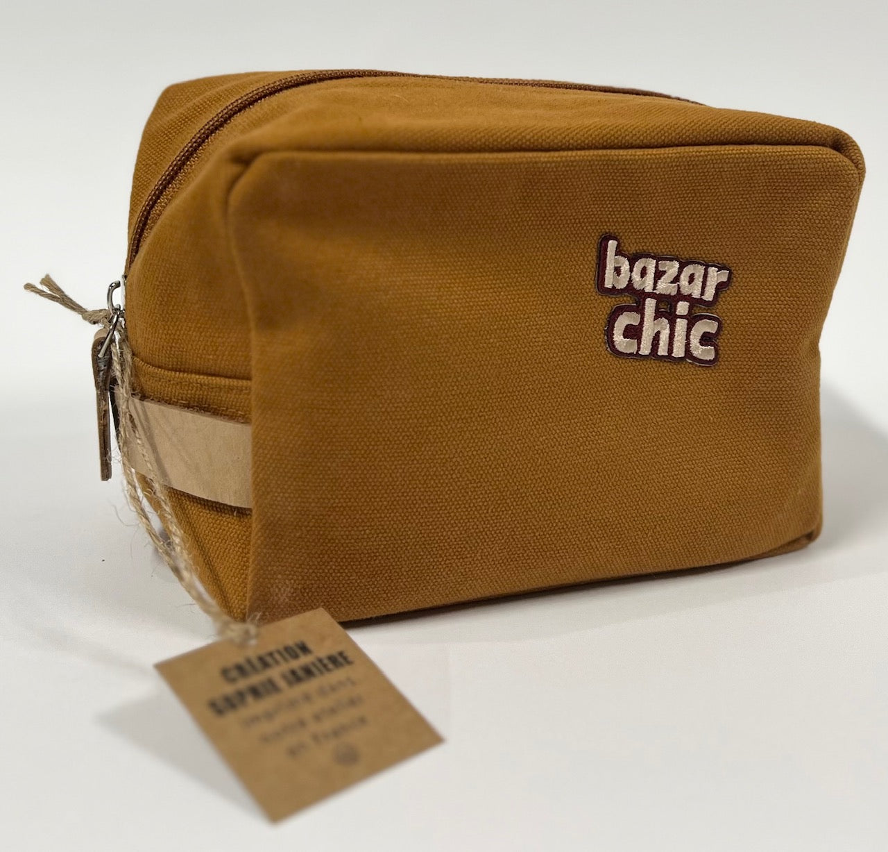 Oscar Small Cosmetic Bag Chic Bazar Patches