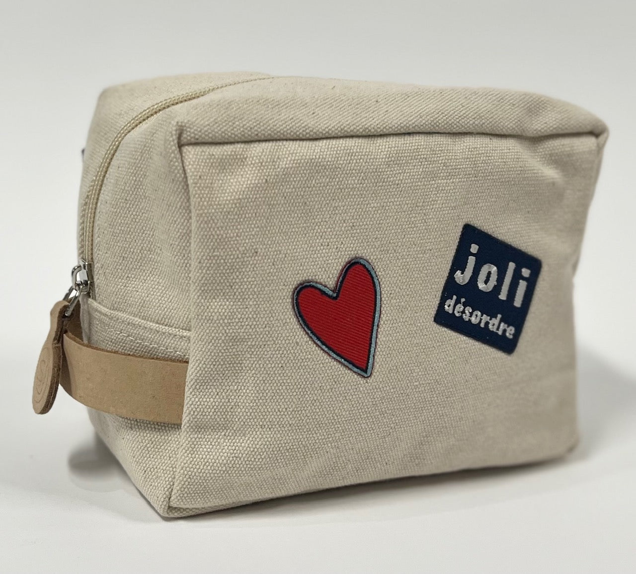 Oscar Small Pouch with Cute Patches