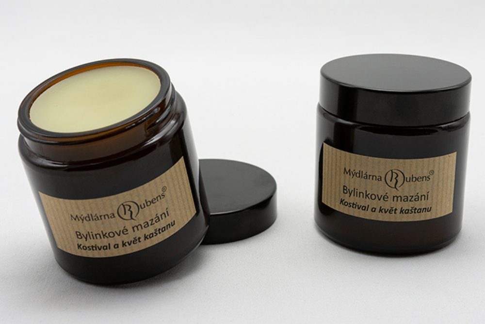 Herbal Ointment – Comfrey and Horse Chestnut Flower Net Weight: 100 g