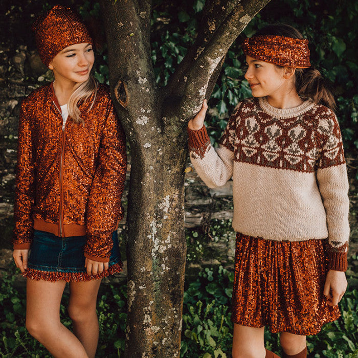 DENIM MINI SKIRT WITH FRINGE DETAIL