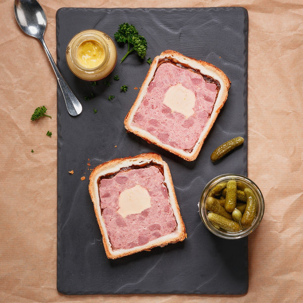 Pâté en croûte fourré au foie gras de canard - 200g