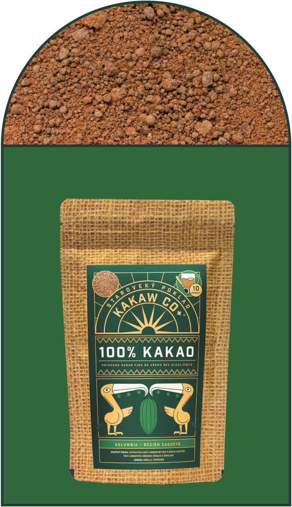 100% Cacau - Colômbia Caquetá Peso: 750g