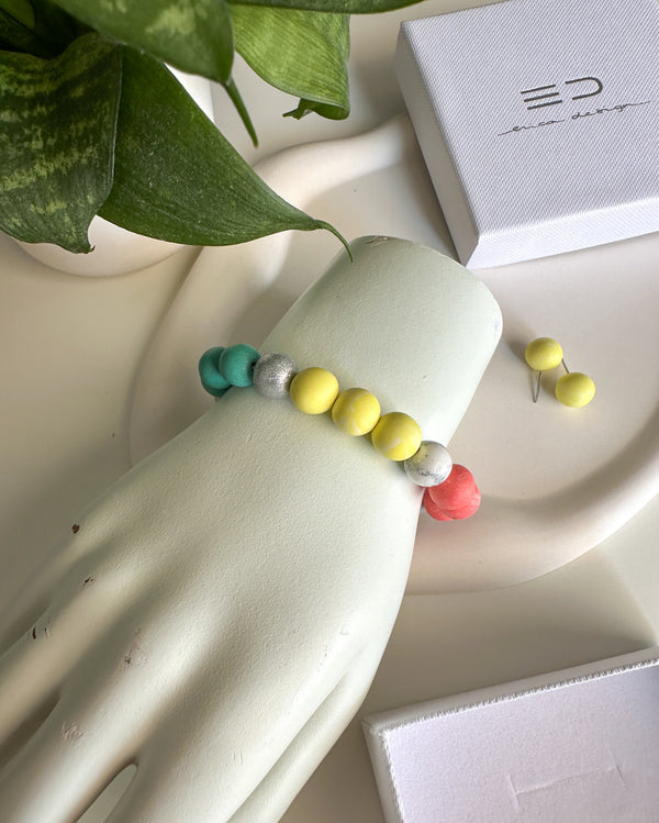 Bracelet, earrings | BULB LIMITED | colorful #1