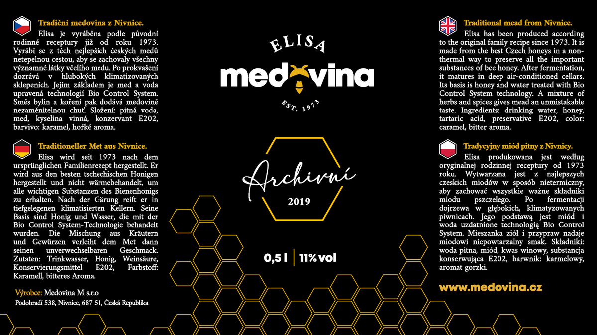 ELISA Archive Mead in Gift Box - Vintage 2019 - 0.5 l 11%