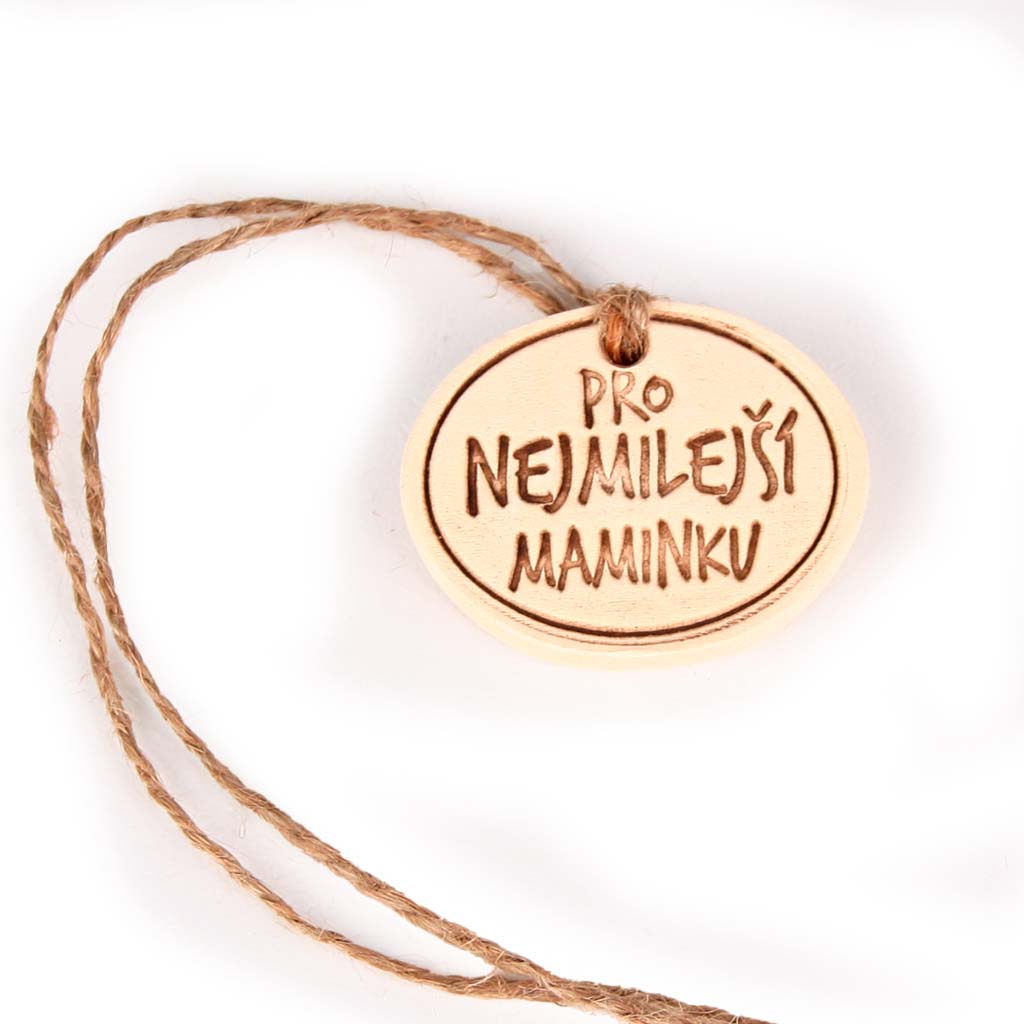 Ceramic Tag - For the Dearest Mom