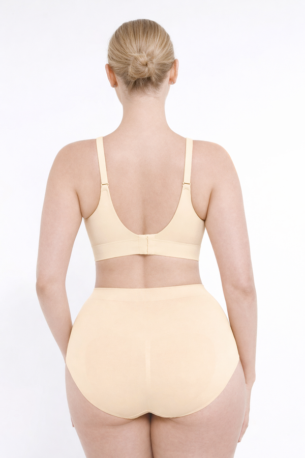 Gently Shaping Seamless Panties, NUDE Size: XXL