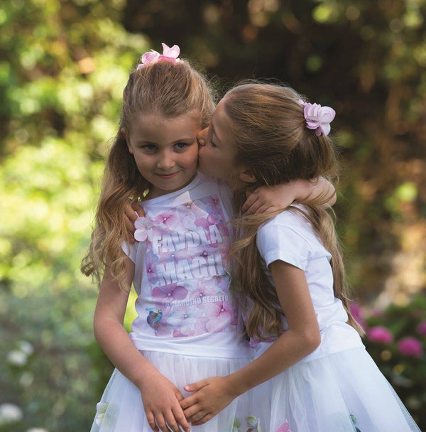 T-SHIRT STAMPA IL GIARDINO SEGRETO