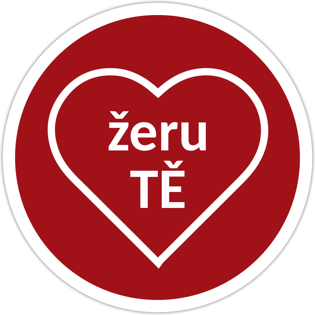 Heart Sticker - I Love You