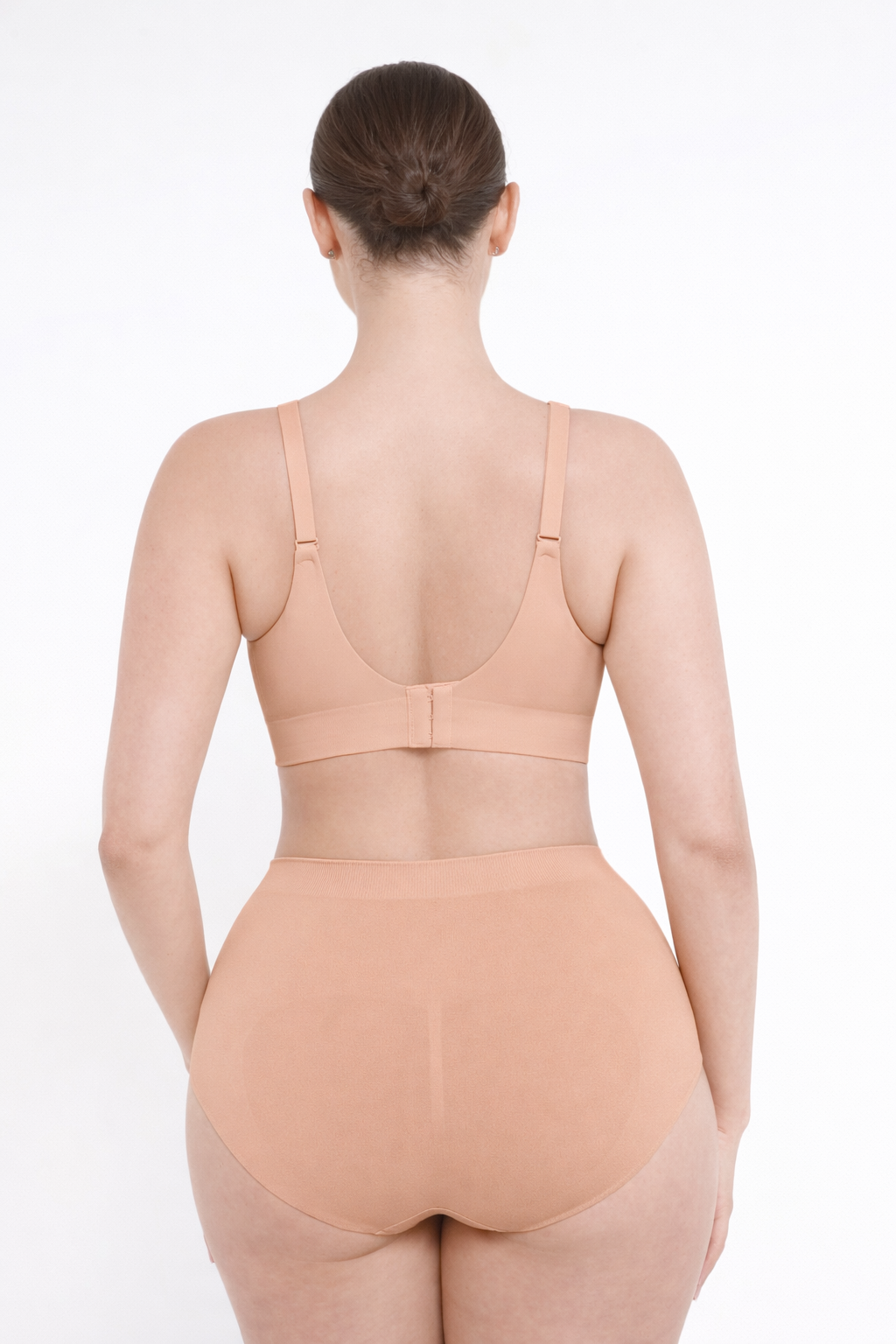 Gently Shaping Seamless Panties, DARK NUDE Size: XXL