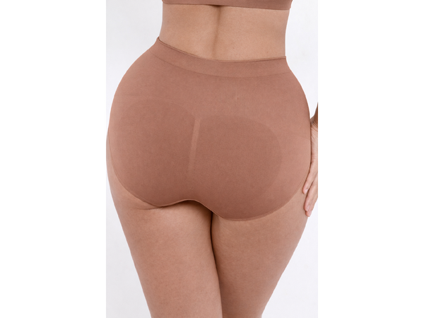 Lightly Shaping Seamless Panties, LIGHT BROWN M