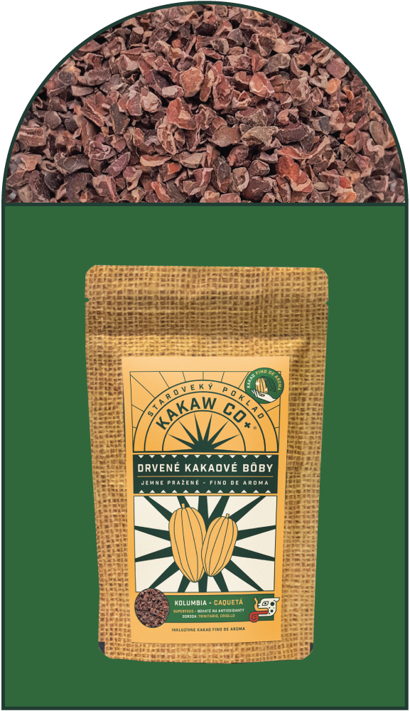 Crushed Cocoa Beans (Nibbs) Colombia Caquetá Weight: 750g