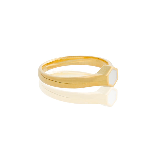 Teodosia Enamel Ring