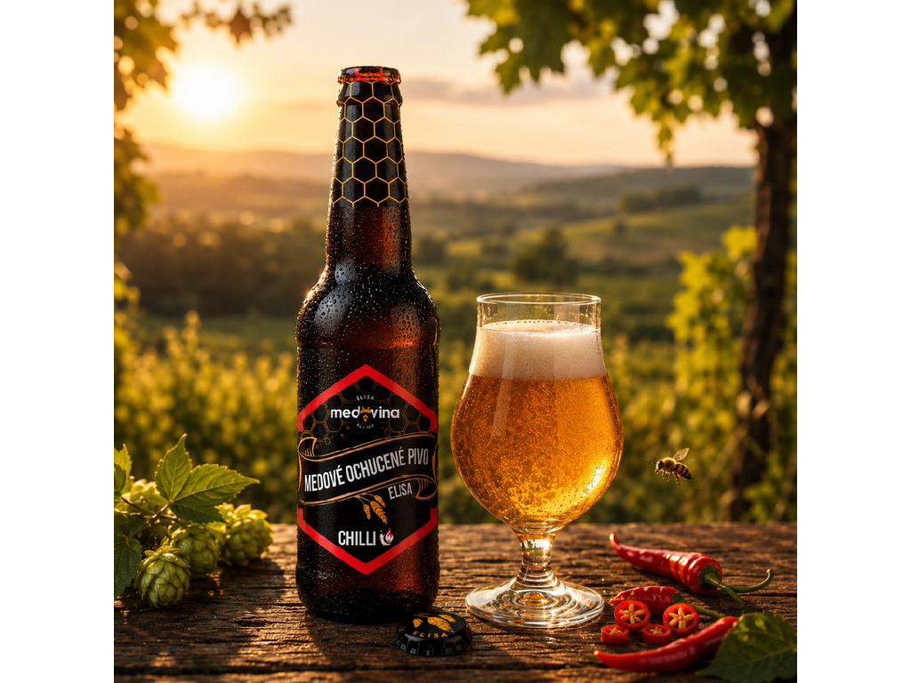 Elisa Honey Beer Chilli 5.9% 0.33 l glass