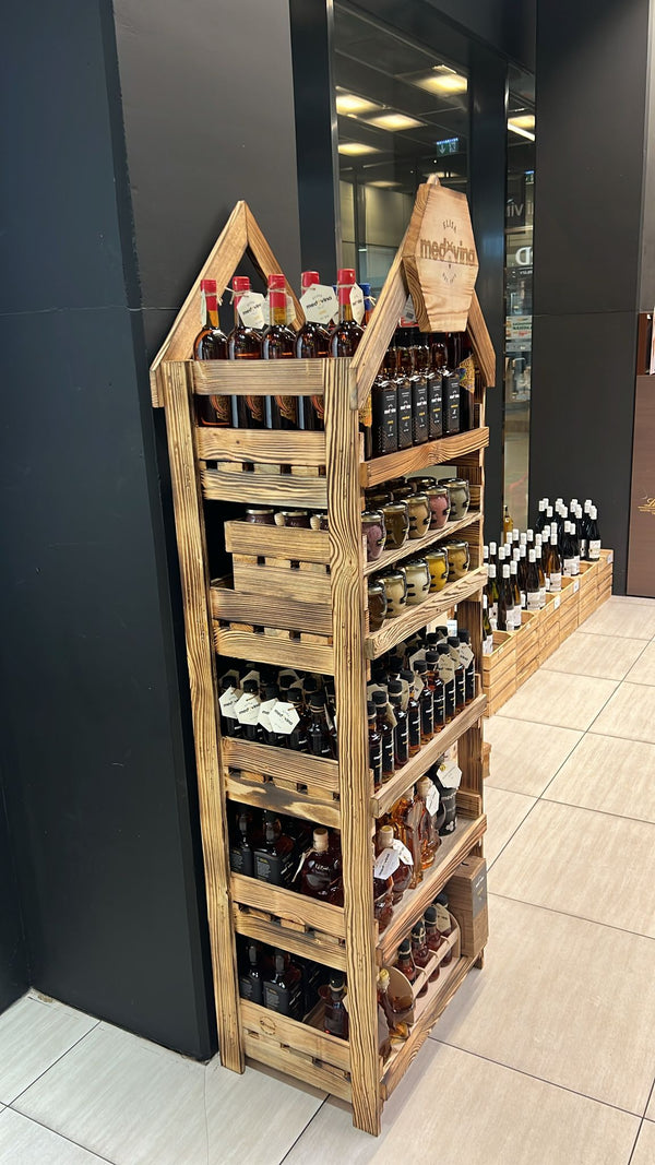 Elisa Shelf with Honey and Mead