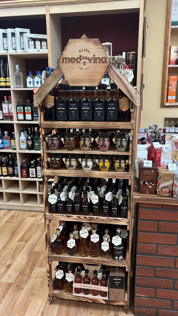 Elisa Shelf with Honey and Mead