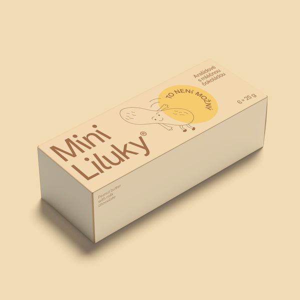 Mini Liluky Peanut Butter with Milk Chocolate