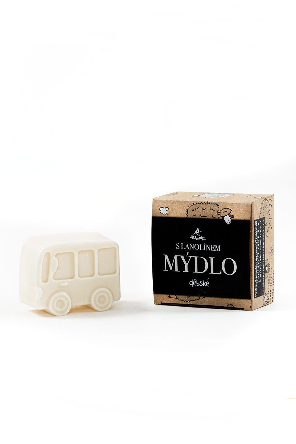 Detské mydlo s lanolínom - Tvary - Zachráň ma!