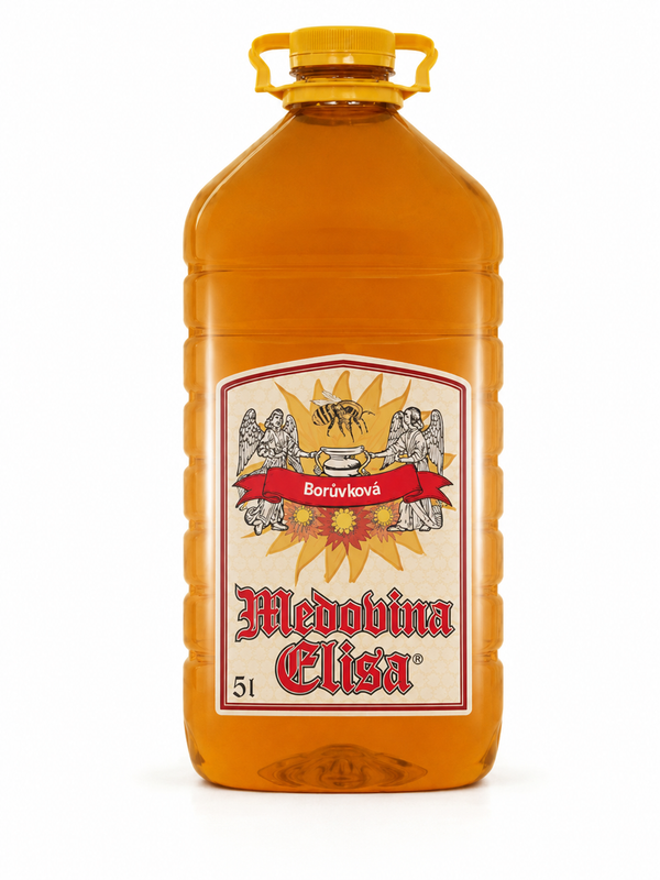 Borůvková medovina Elisa 5 l
