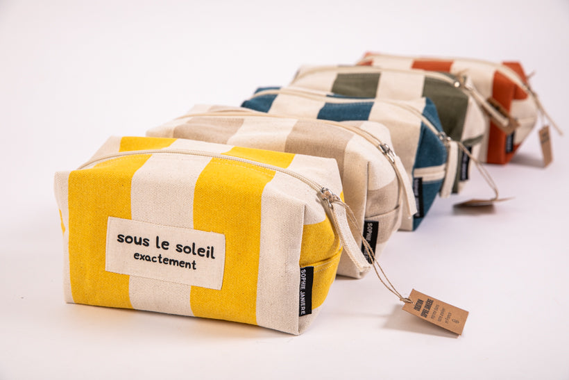 Charlie Striped Pouch Under the Sun