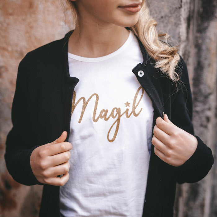 MAGIL GOLD PRINT T-SHIRT