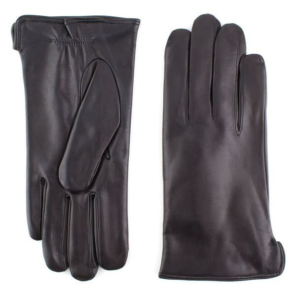 Smooth Men's Gloves with Cashmere