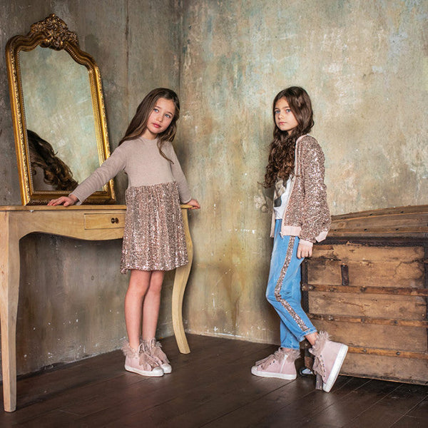 SEQUIN BOMBER
