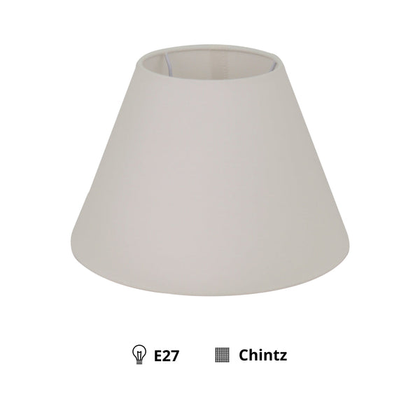 Various Lampshade Top-Round – Cream - Ø25 cm - Chintz