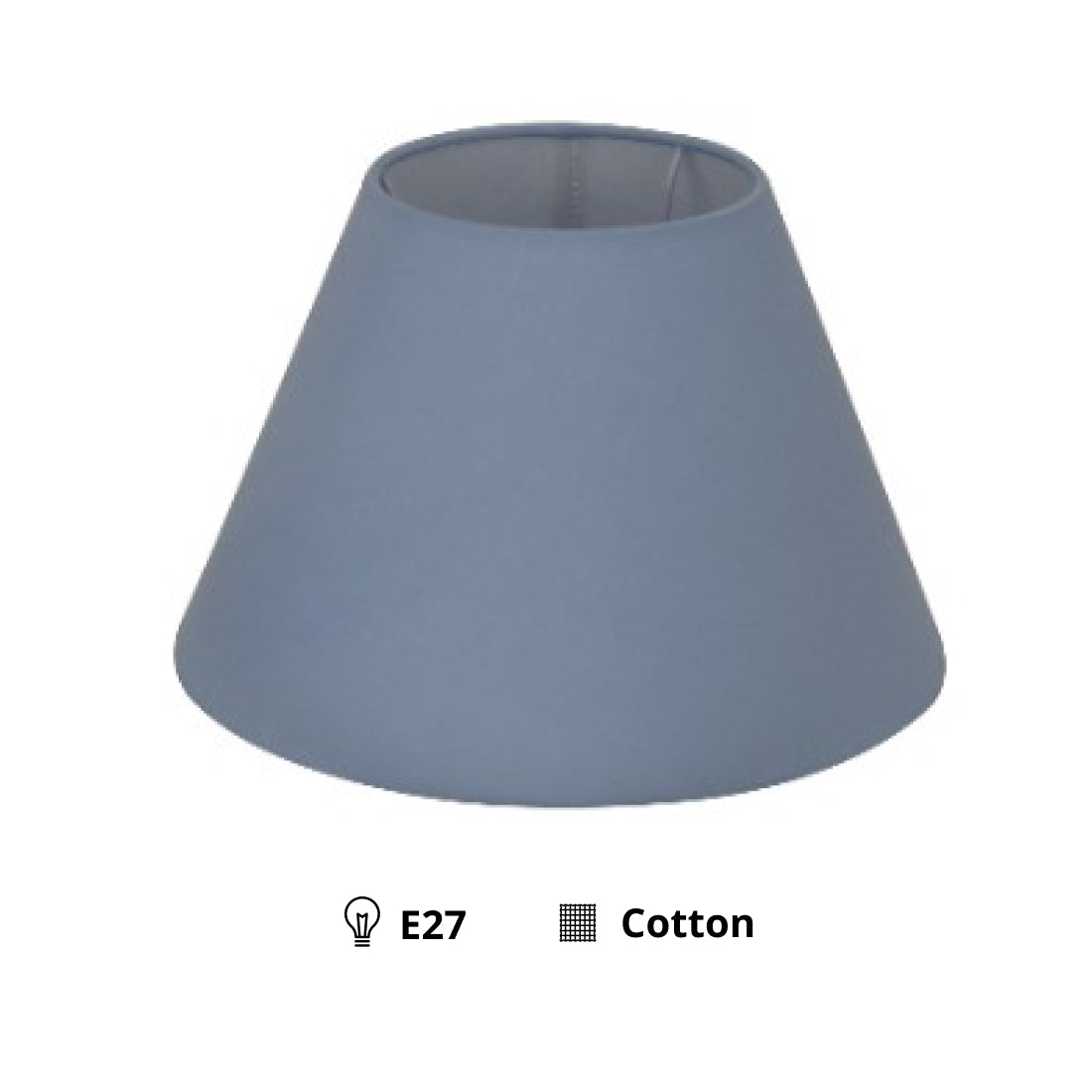 Varios Pantallas de Lámpara - Azul Claro - Ø25 cm - Chintz