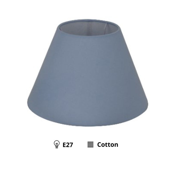 Varios Pantallas de Lámpara - Azul Claro - Ø25 cm - Chintz