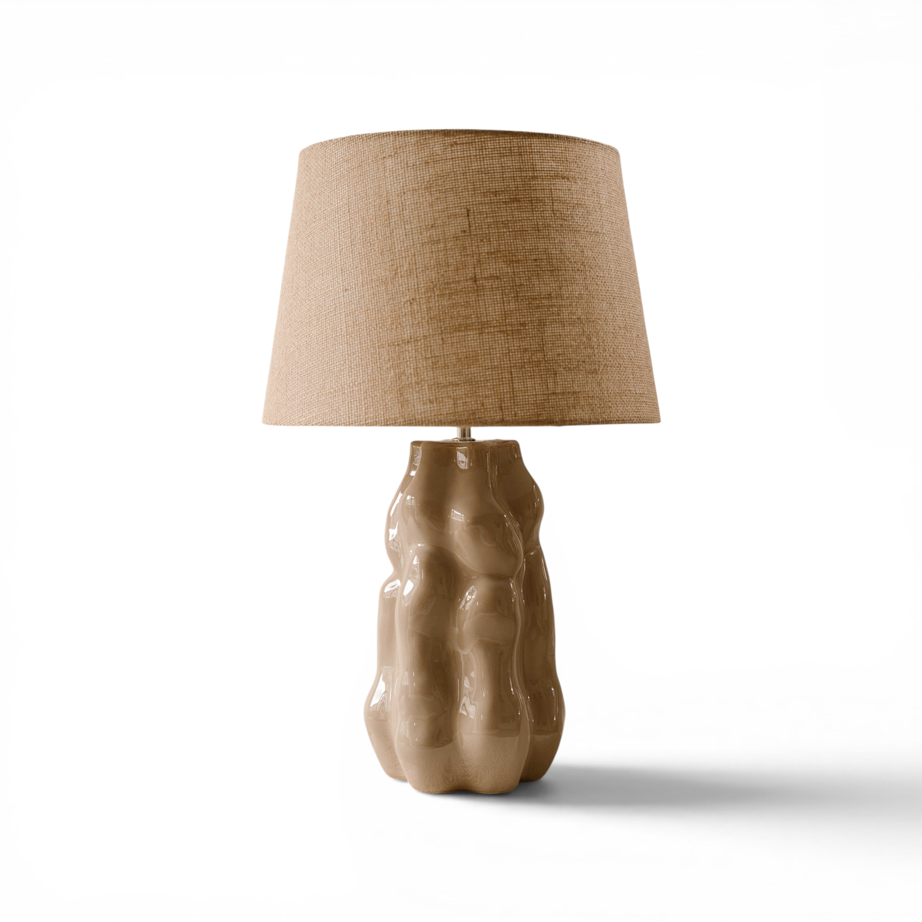 Indore Home - Verde - L - Table Lamp - Beige