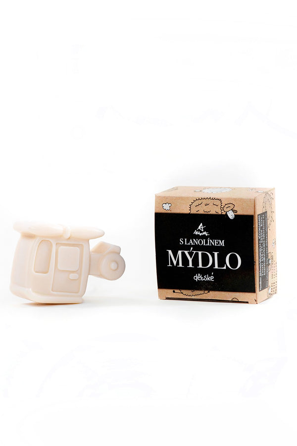 Detské mydlo s lanolínom - Tvary - Zachráň ma!
