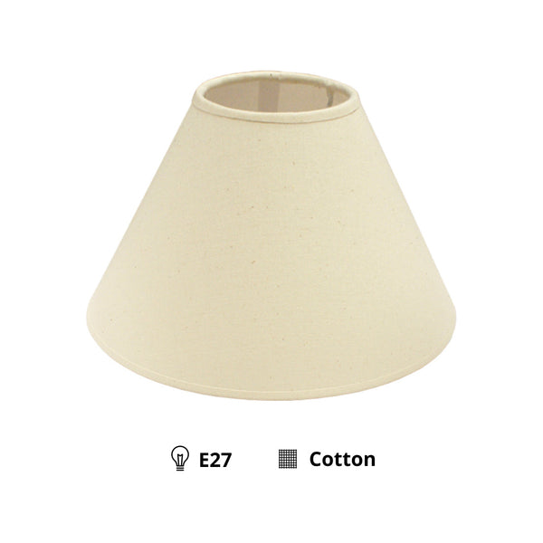 Various Lampshade Top – Natural Cotton – Ø30 & Ø35 cm
