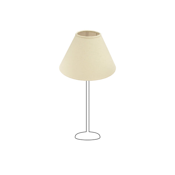 Various Lampshade Top – Natural Cotton – Ø30 & Ø35 cm