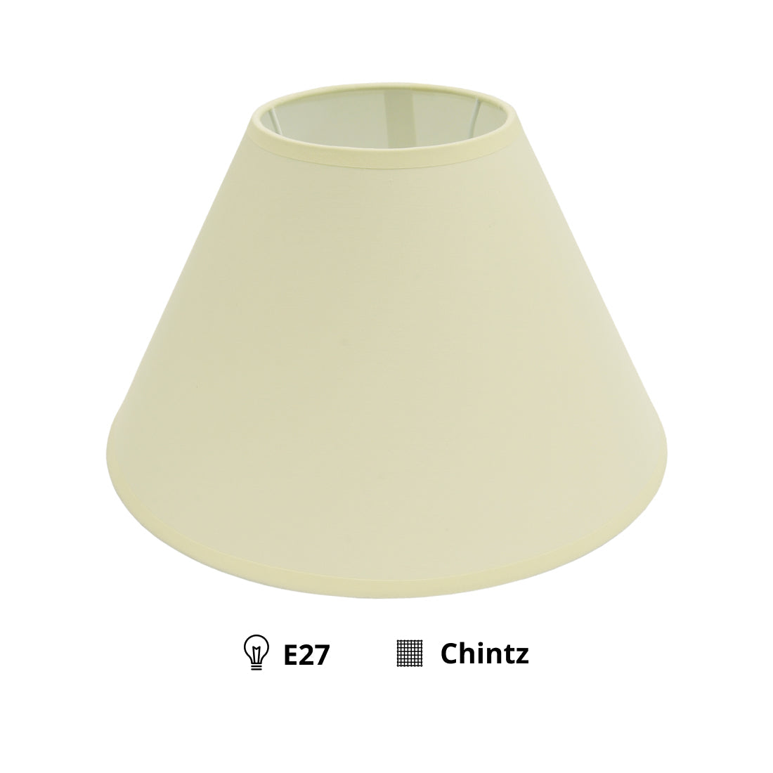 Various Lampshade Top Round – Chintz - Cream – Ø 30, 35 or 40 cm