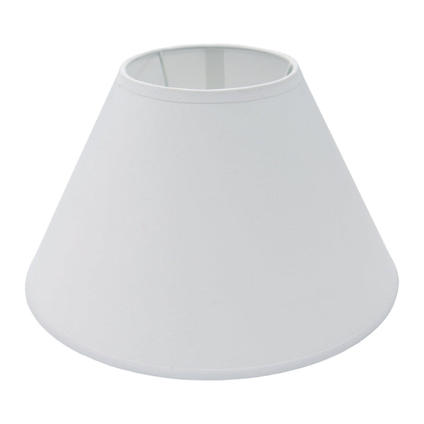 Various Lampshade Top Round – Chintz - White – in 30, 35, 40 & 45 cm