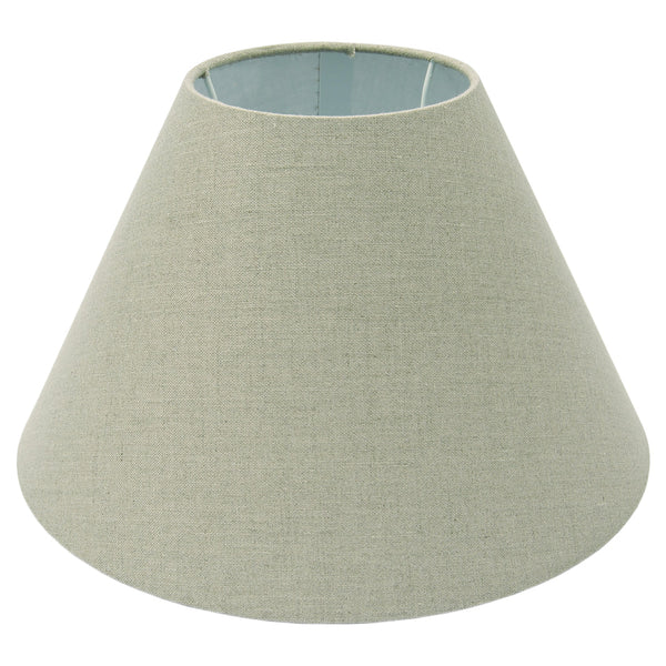 Abat-jour varié Top-Round – Gris - Lin - Ø30, 35 ou 40 cm