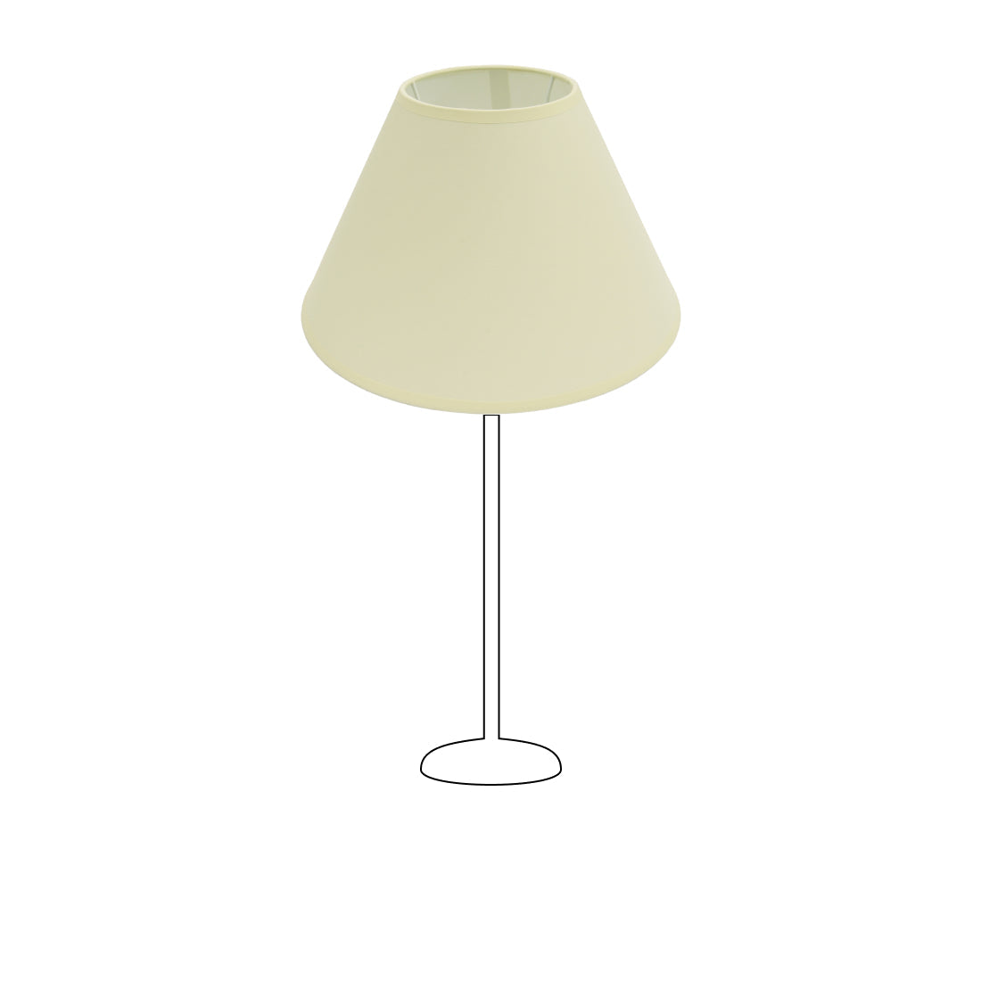 Various Lampshade Top Round – Chintz - Cream – Ø 30, 35 or 40 cm