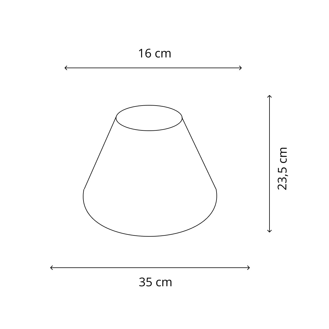 Various Lampshade Top Round – Wild Silk - Cream – Ø 25, 30, 35 or 40 cm