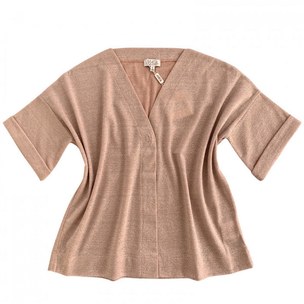 PINK KNIT CARDIGAN