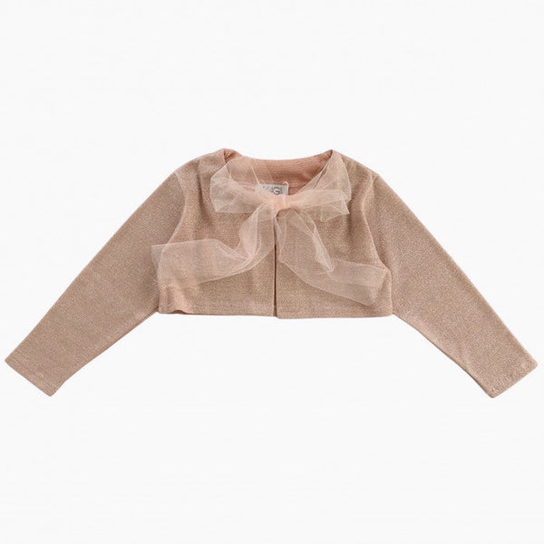 PINK KNITTED BOLERO