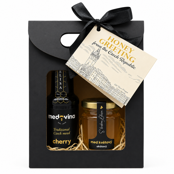 Elisa Gift Set Honey Greeting / Old Town Square
