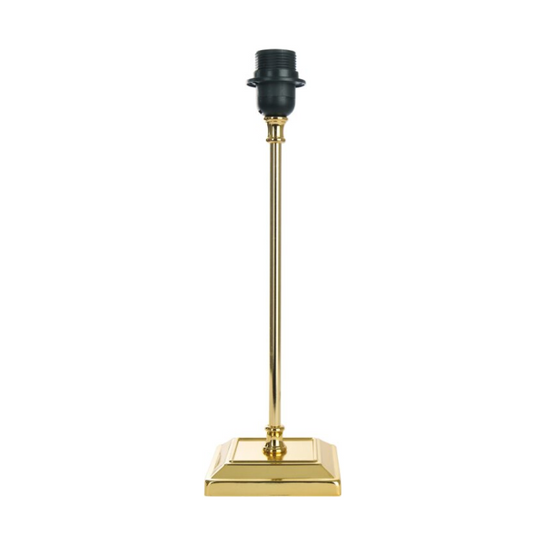 Various Metal Lamp Base Gold - 41 cm with E27 Socket – Elegant and Modern at the Same Time