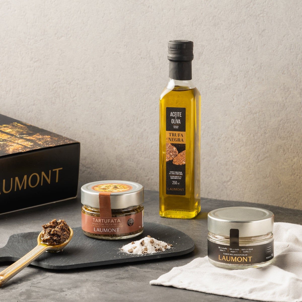 CHEF'S SECRET PACK: Tartufata + Truffle Salt + Black Truffle Oil