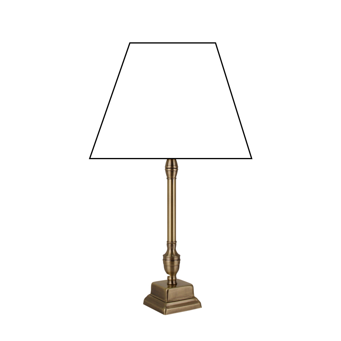 Lampenfuß Messing Matt – edles, warmes Design aus stabilem Metall.