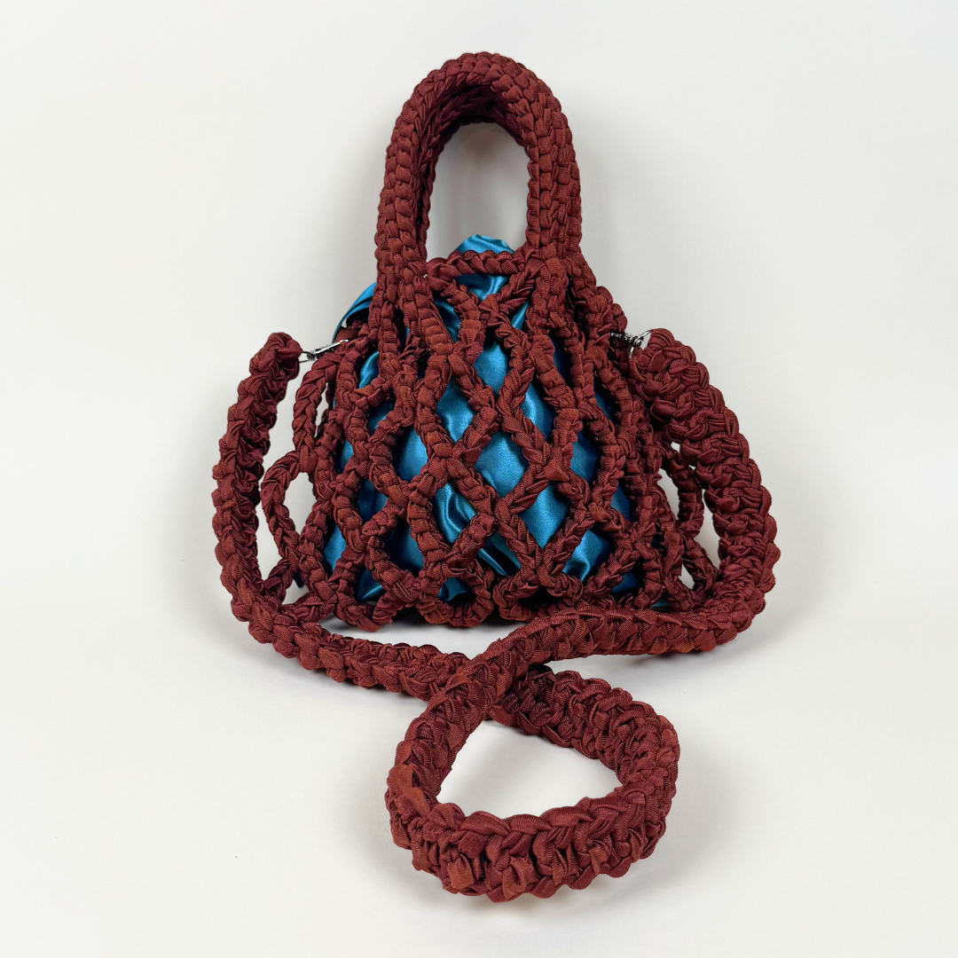 The Satin Net Terracotta