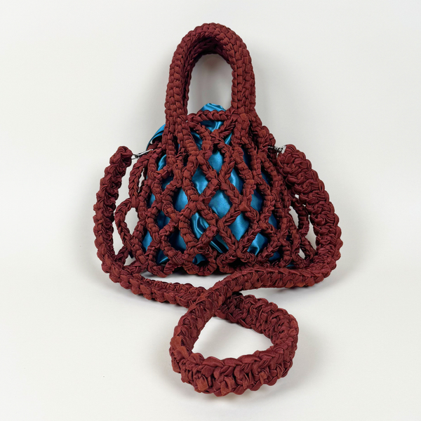 The Satin Net Terracotta
