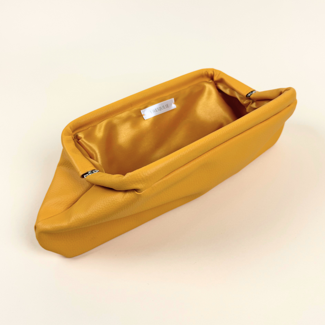 Hammered Eco-Leather Baguette