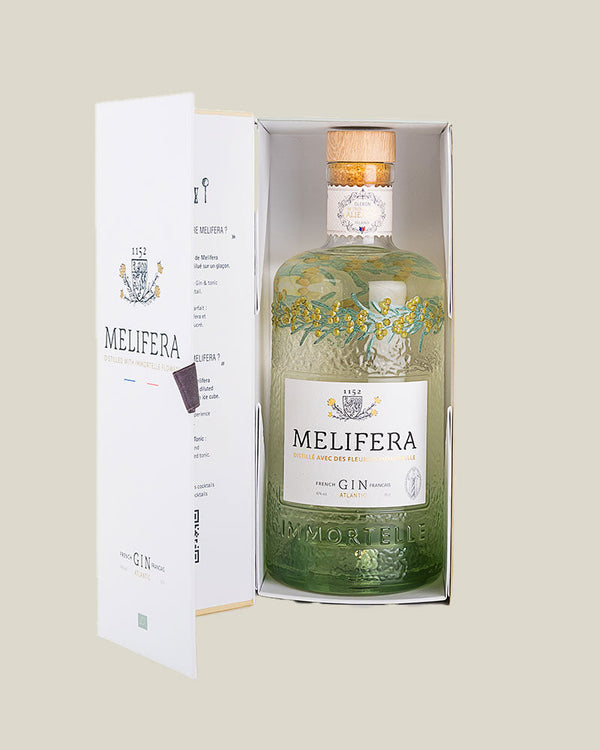 Melifera Gin in its gift box